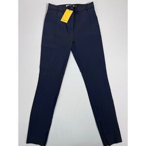 M.M.LaFleur Curie 1.0 Pant Womens 6 Dark Navy Everstretch Ankle Zip Workwear NWT